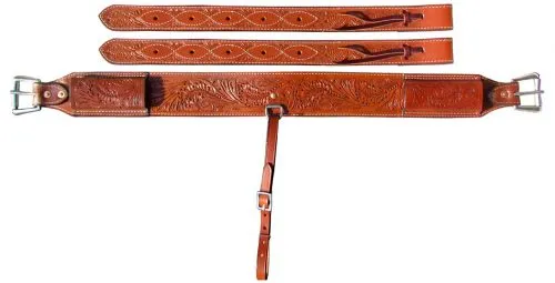 Acorn Tooled Back Cinch