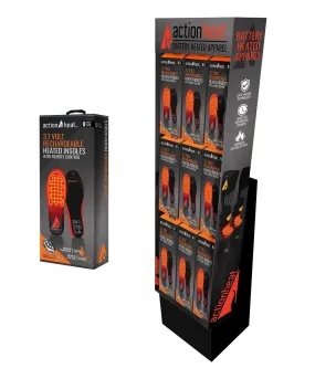 ActionHeat 3V Insoles 12-piece display