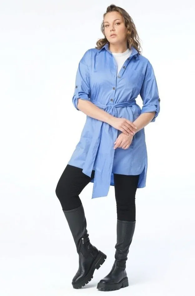 Alaia  Shirt Dress // Azure Blue