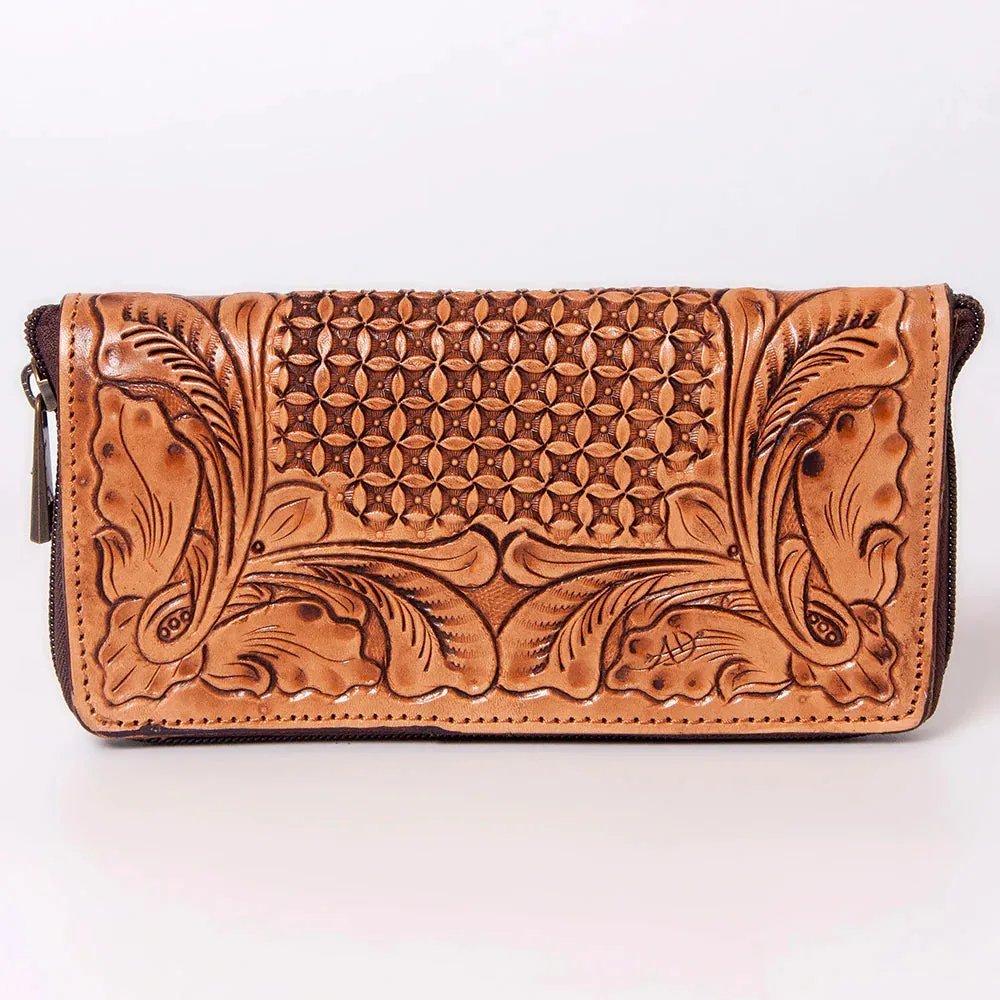 American Darling Tooled Stamped Wallet