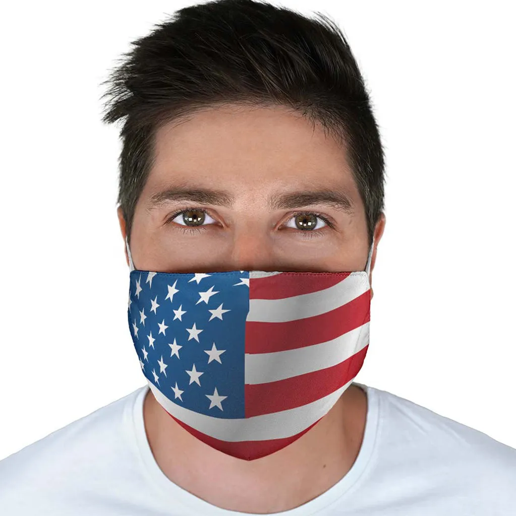 American Flag Face Cover