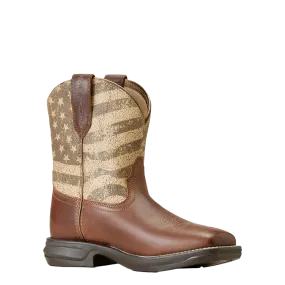 Ariat Ladies Anthem Shortie Myra Brown Western Boots 10046944