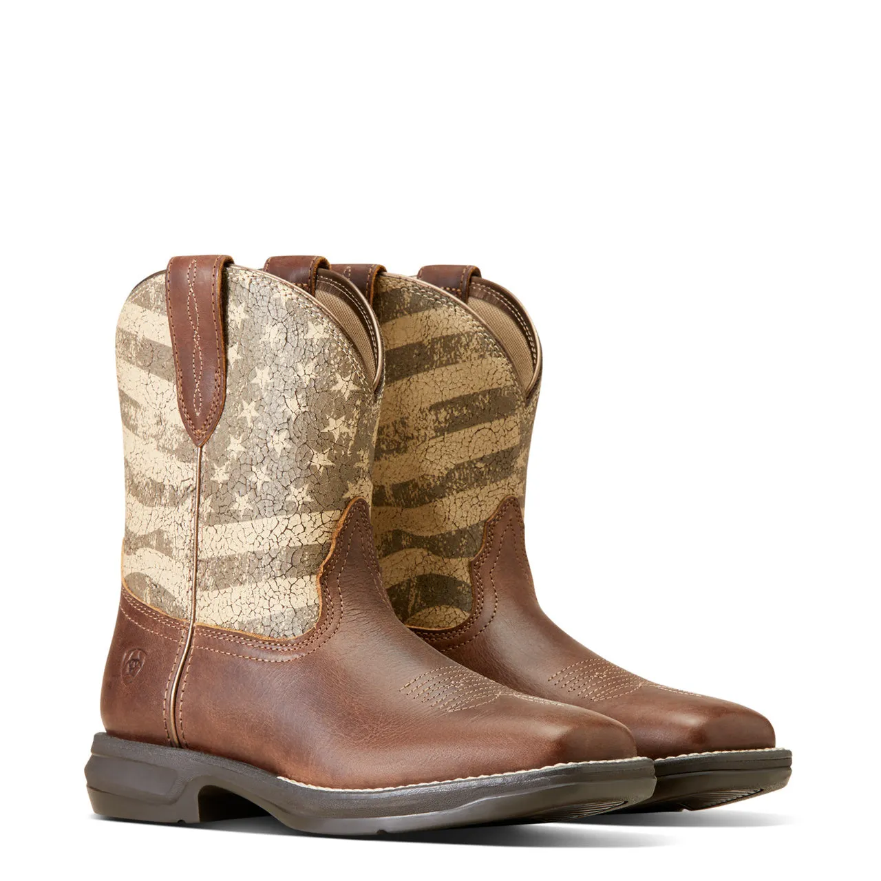 Ariat Ladies Anthem Shortie Myra Brown Western Boots 10046944