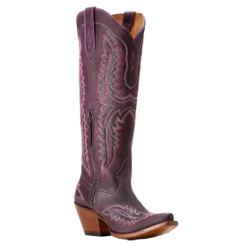 Ariat Ladies Casanova Deep Amethyst Tall Western Boot 10053649