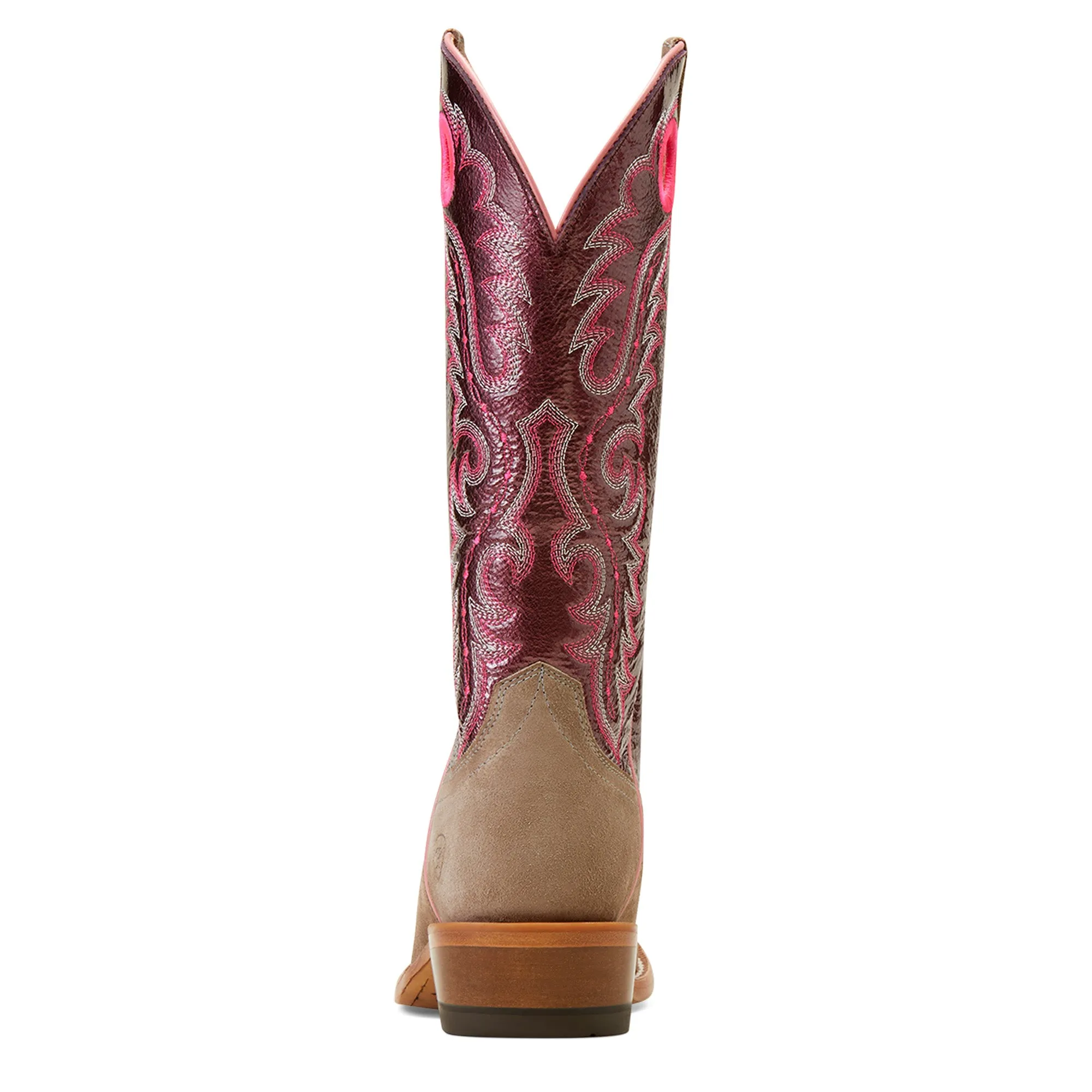 Ariat Ladies Futurity Boon Smokey Roughout Western Boot 10047069