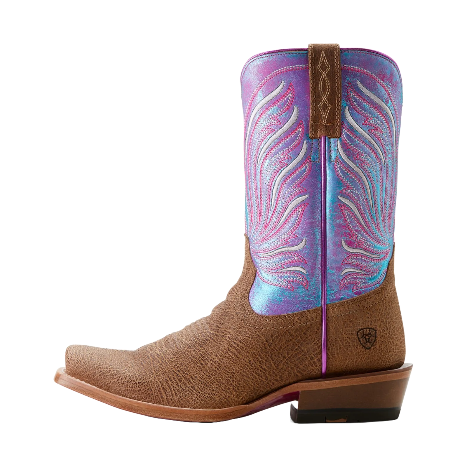 Ariat Ladies Futurity Dash Scratched Tan Western Boot 10053808