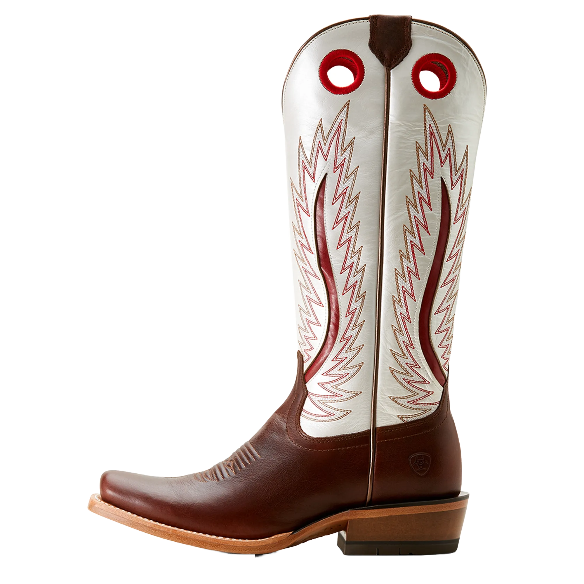 Ariat Ladies Futurity Rich Java & Pearly White Brown Western Boot 10053660