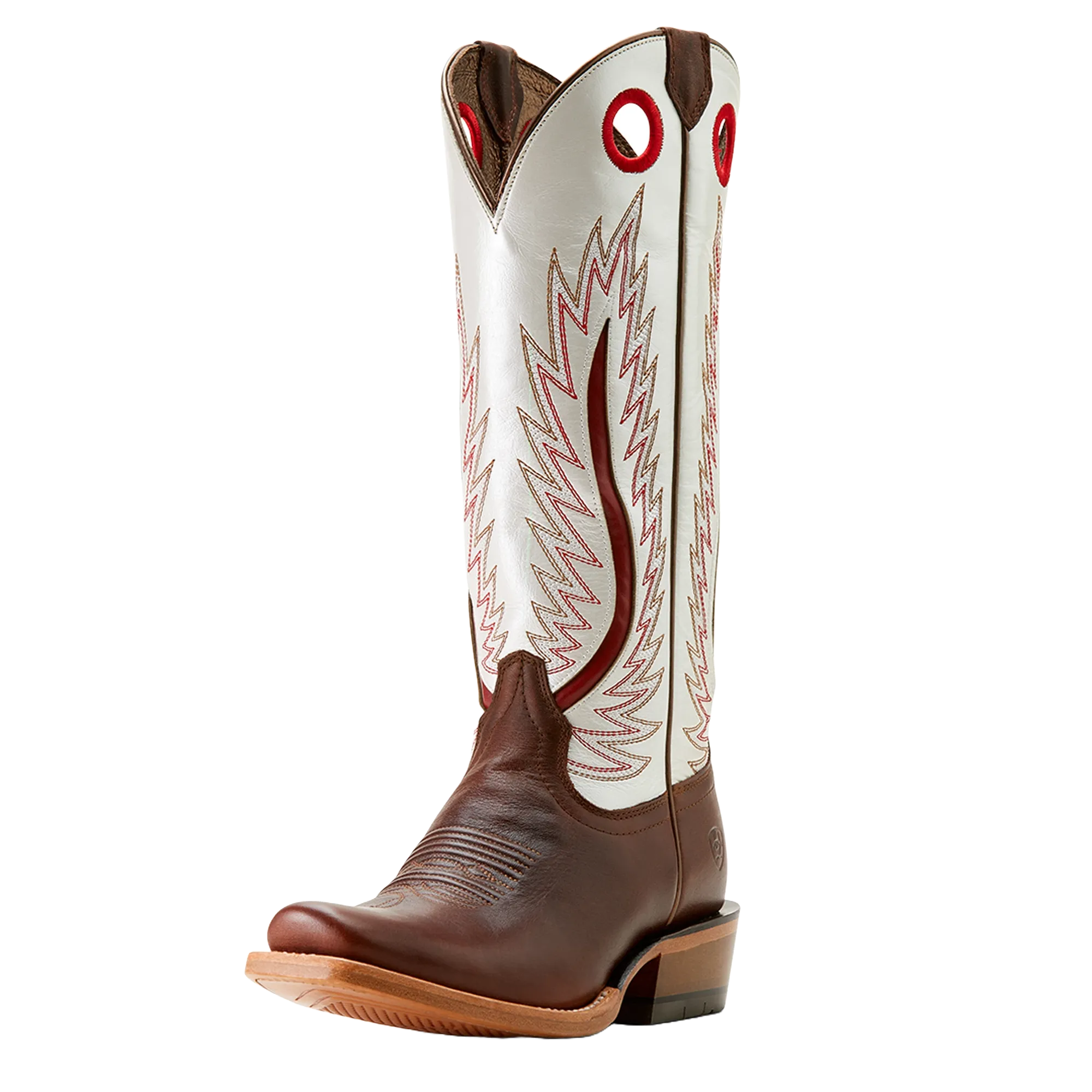 Ariat Ladies Futurity Rich Java & Pearly White Brown Western Boot 10053660