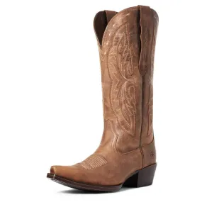 Ariat Ladies Heritage X Toe Elastic Calf Western Boot 10036047