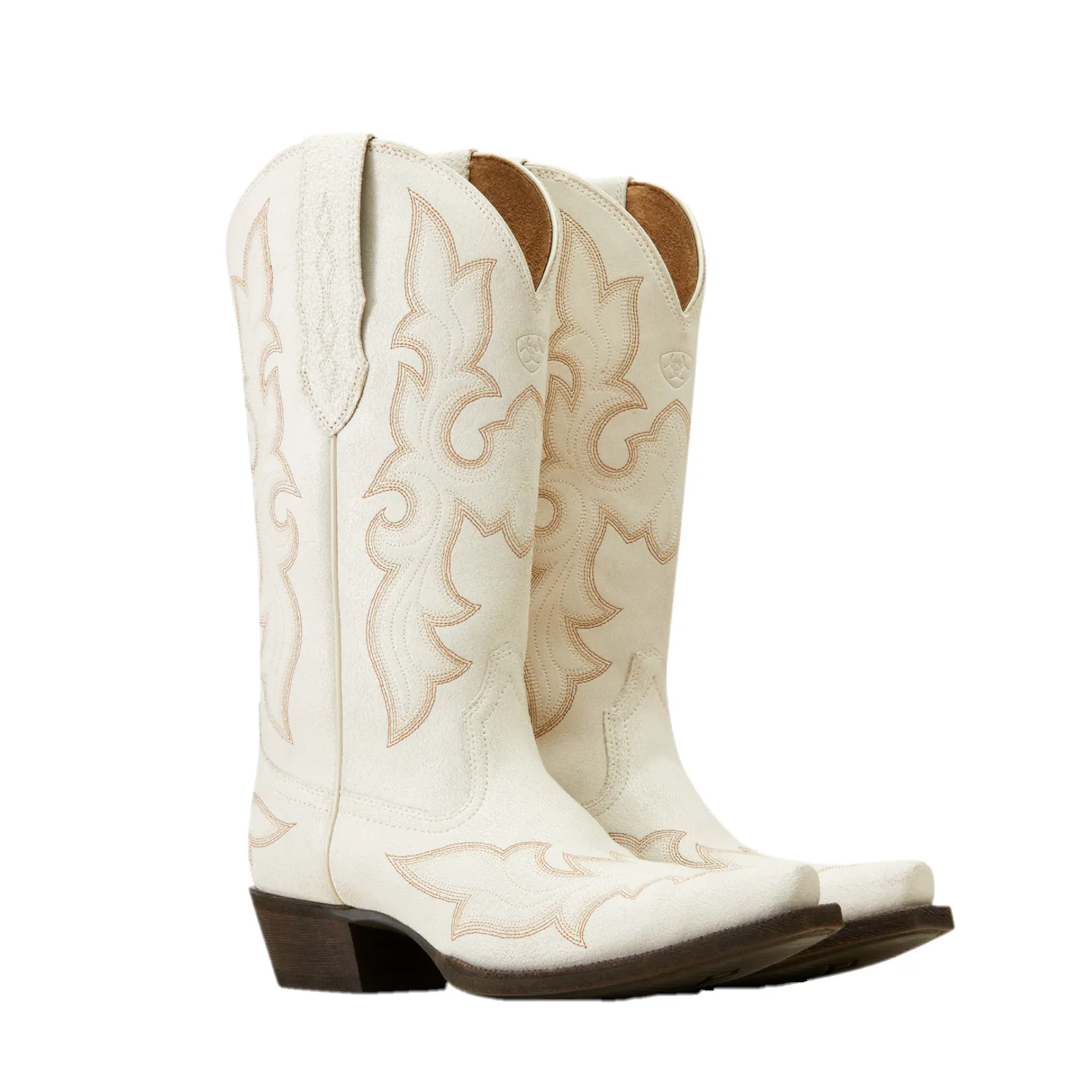 Ariat Ladies Jennings StretchFit Distressed Ivory Western Boots 10046996