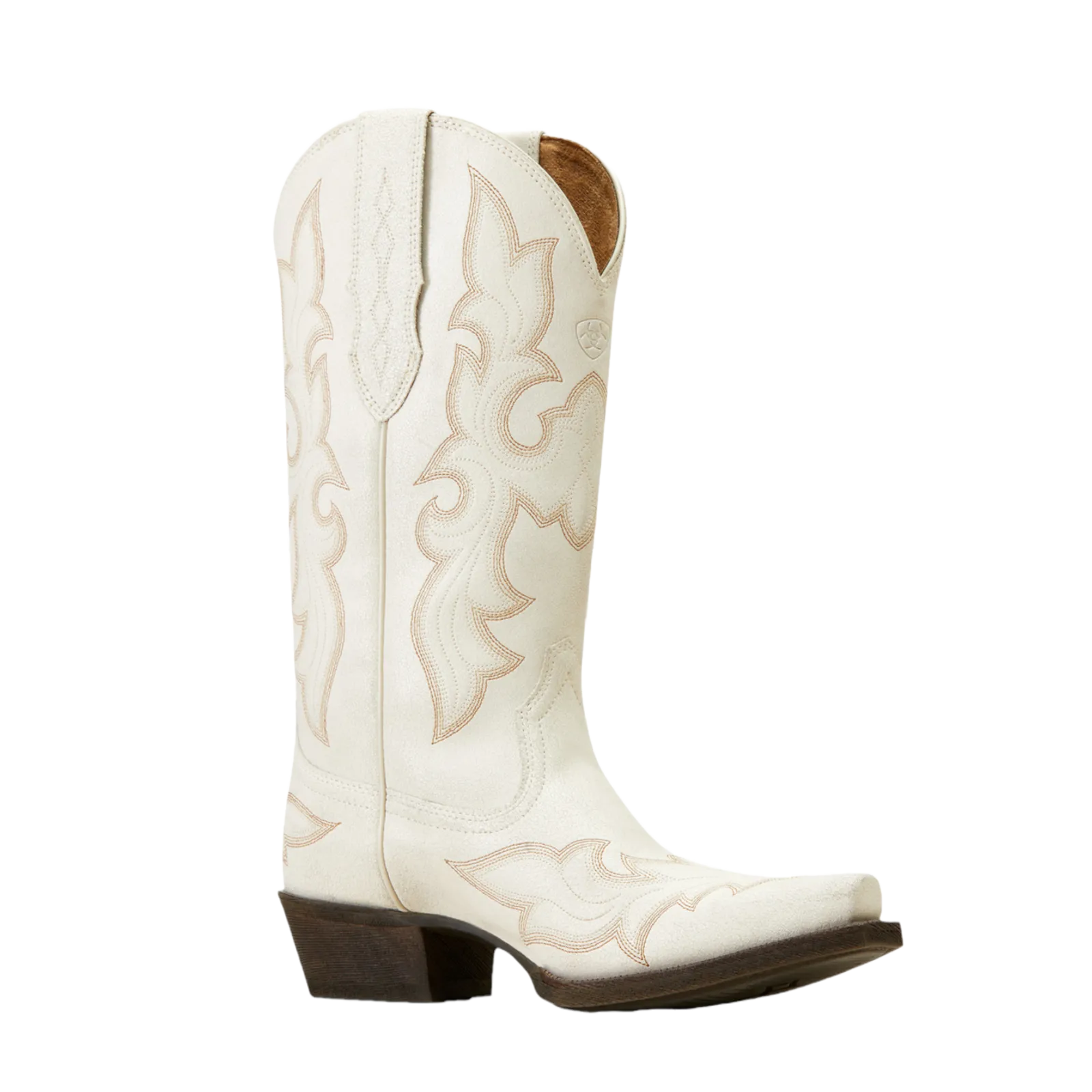 Ariat Ladies Jennings StretchFit Distressed Ivory Western Boots 10046996