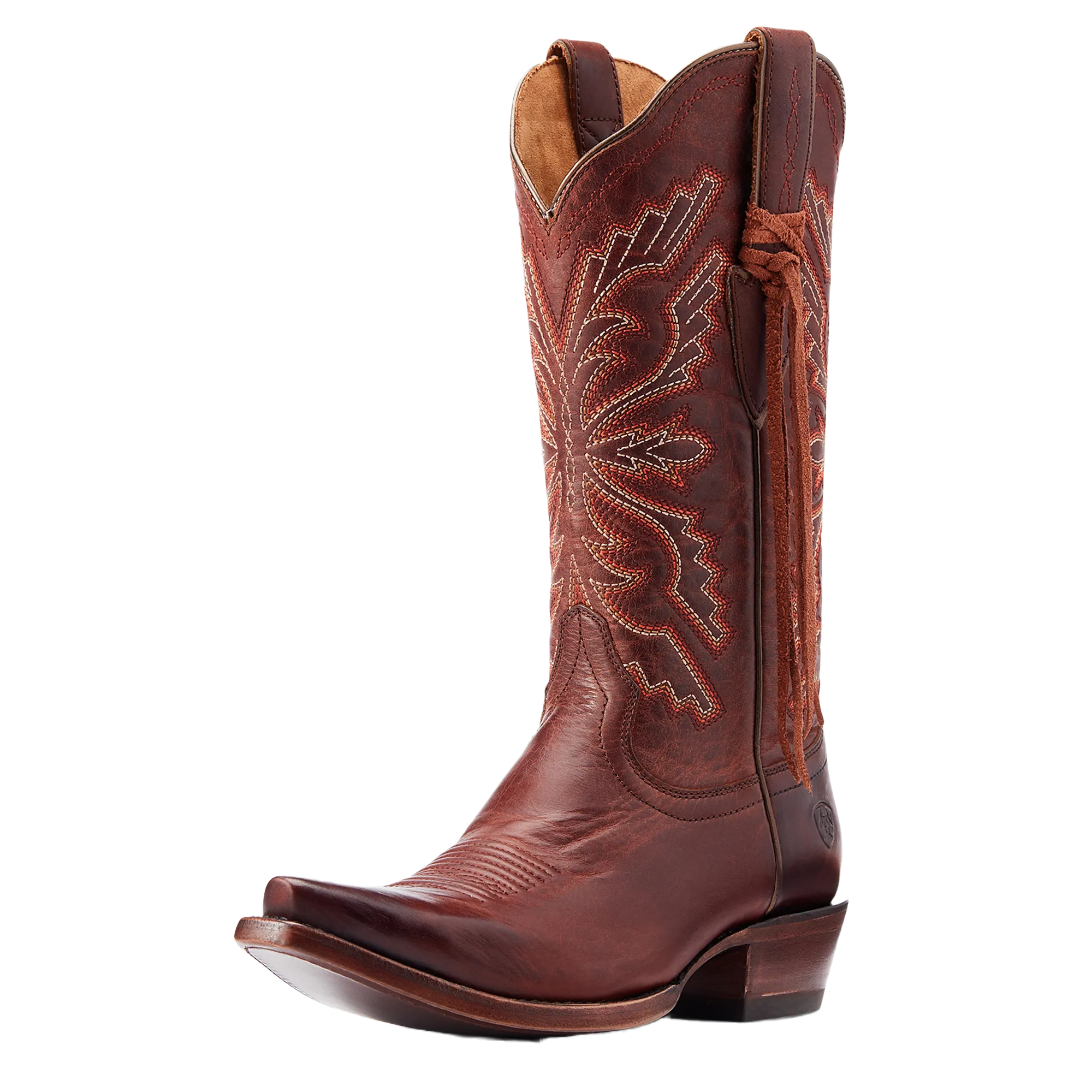 Ariat Ladies Martina Love Song Brown Snip Toe Western Boots 10044394