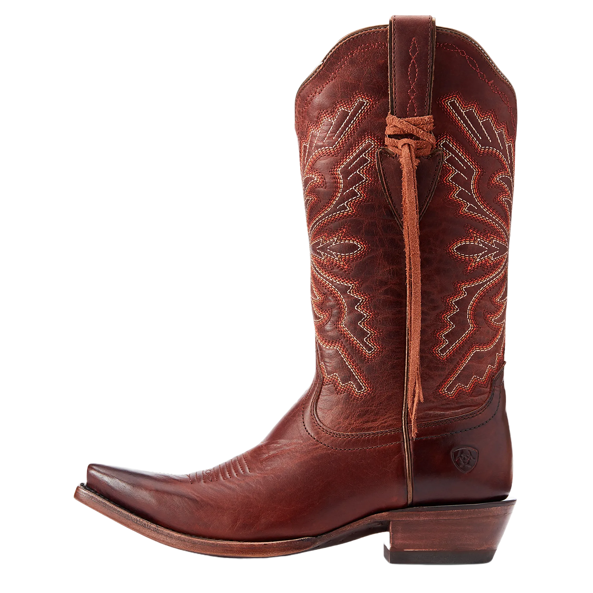 Ariat Ladies Martina Love Song Brown Snip Toe Western Boots 10044394