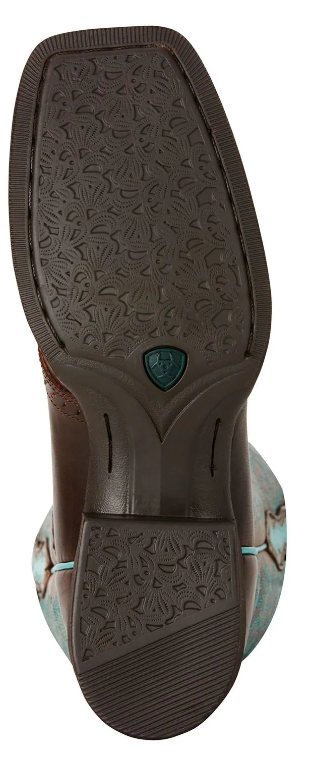 Ariat® Women's Round Up Remuda Roper Cowboy Boots