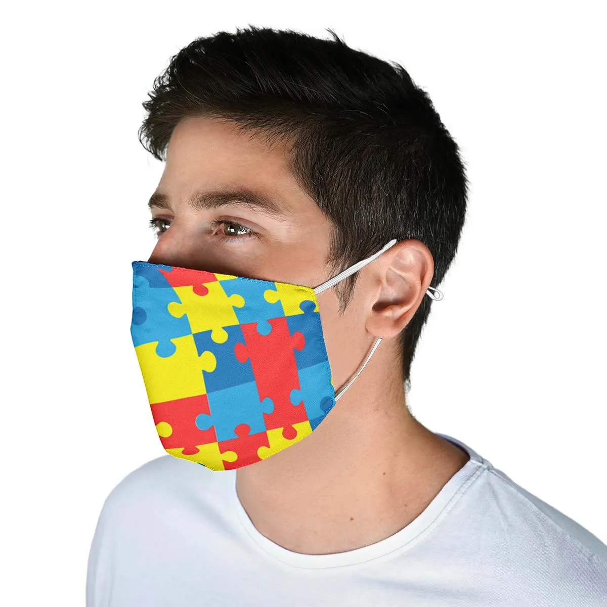 Autism Awareness Face Cover