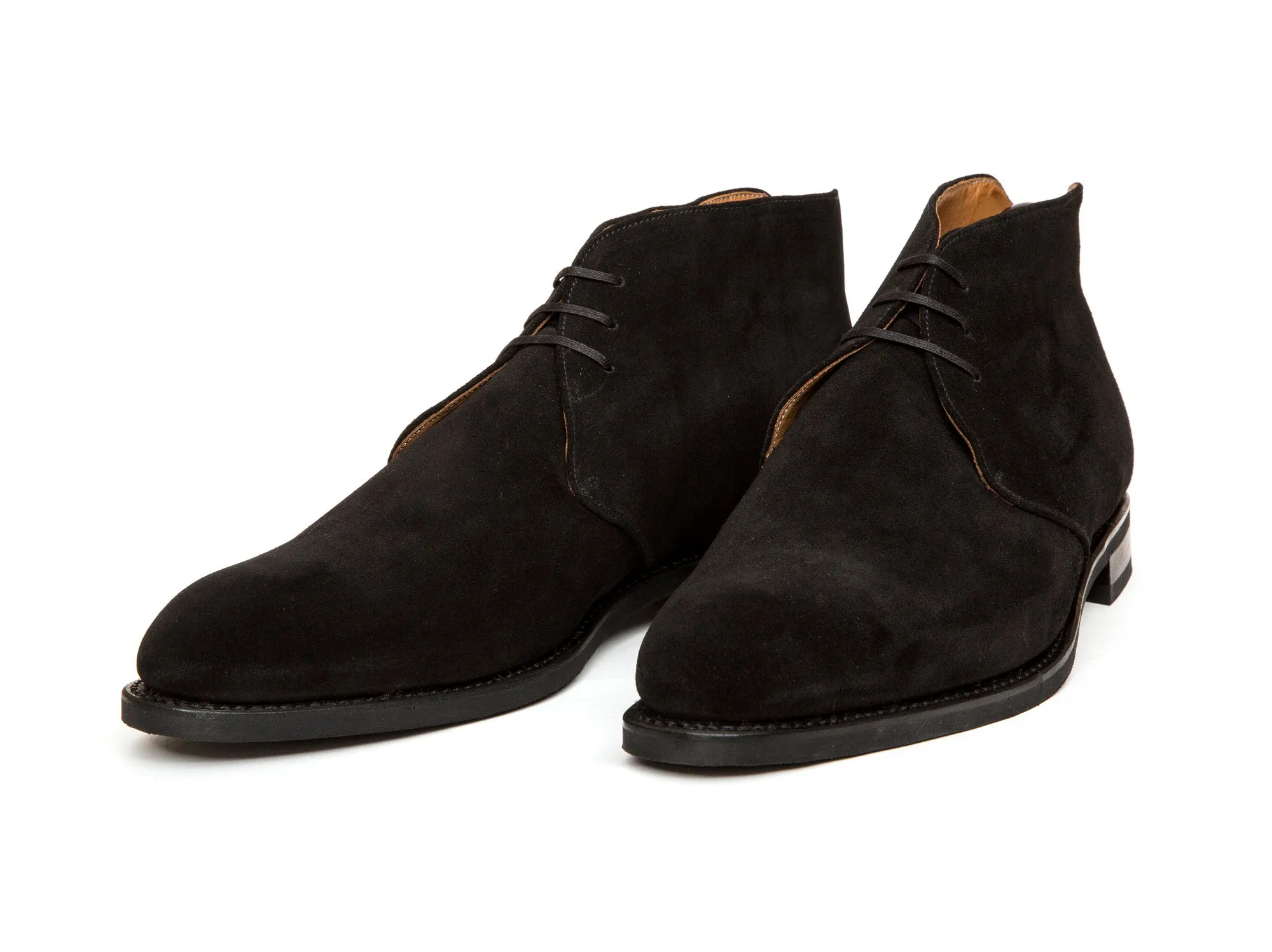 Ballard - MTO - Black Suede - NGT Last - Single Leather Sole