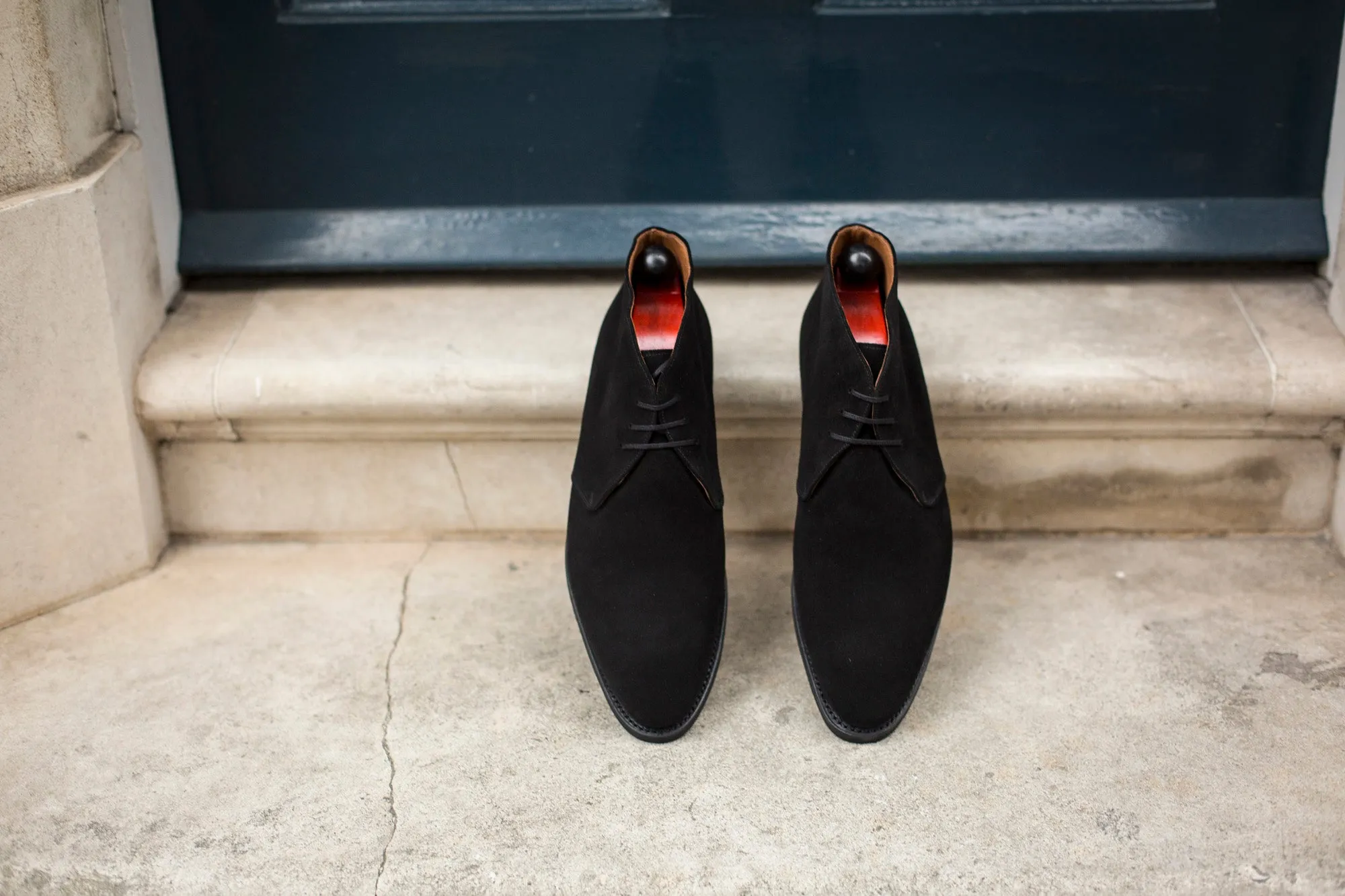 Ballard - MTO - Black Suede - NGT Last - Single Leather Sole