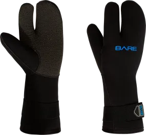 BARE 7mm K-Palm 3-Finger Mitt for Scuba Diving