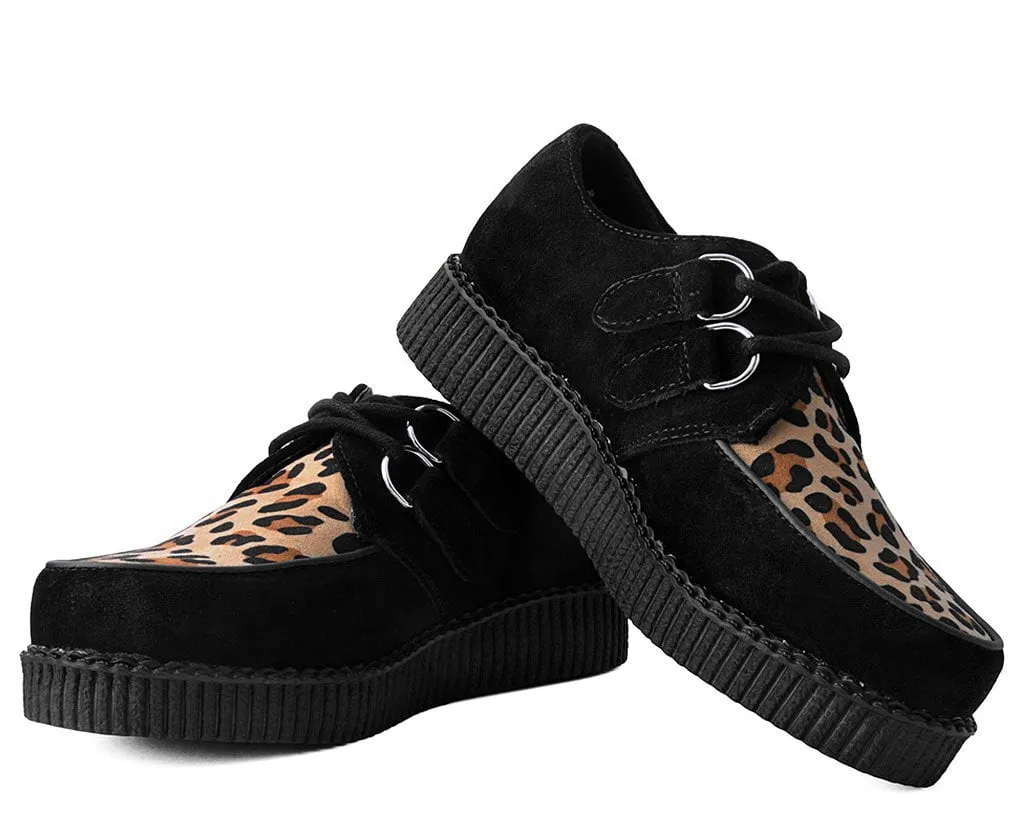 Black & Leopard Viva Low Creeper