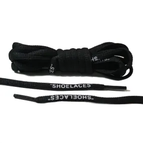 Black Oval "Shoelaces"