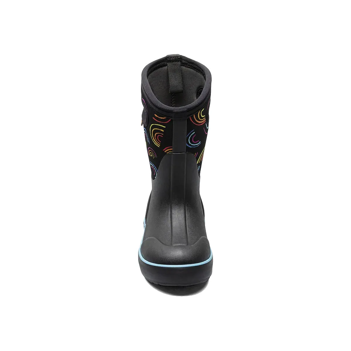 BOGS CLASSIC II WILD RAINBOWS BLACK MULTI - KIDS