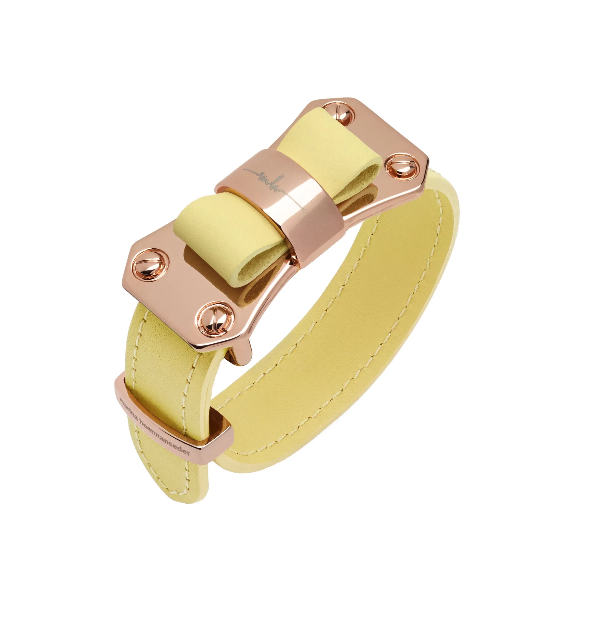 BOW BRACELET - YELLOW