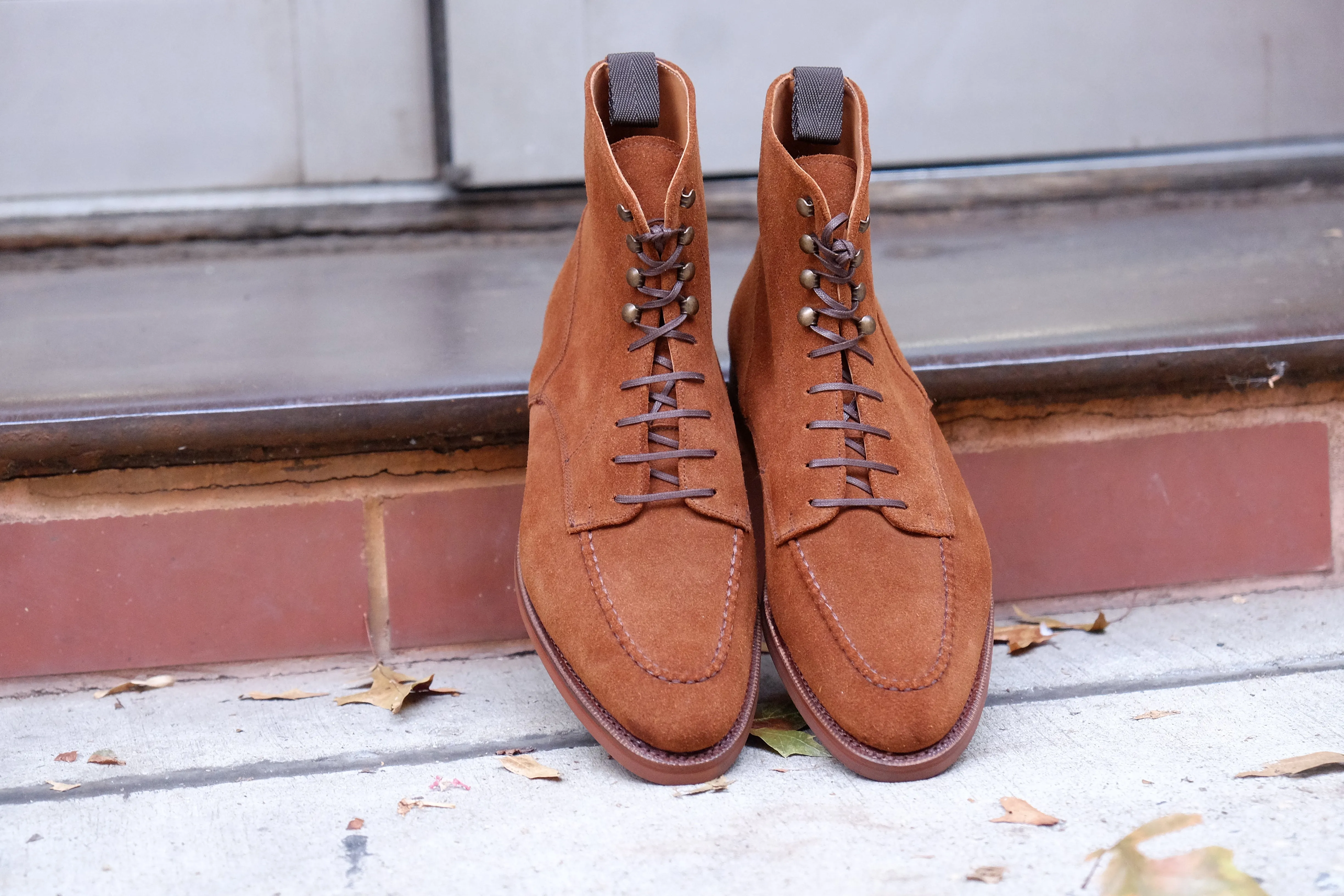 Bremerton - MTO - Snuff Suede - TMG Last - Single Brick Country Rubber Sole