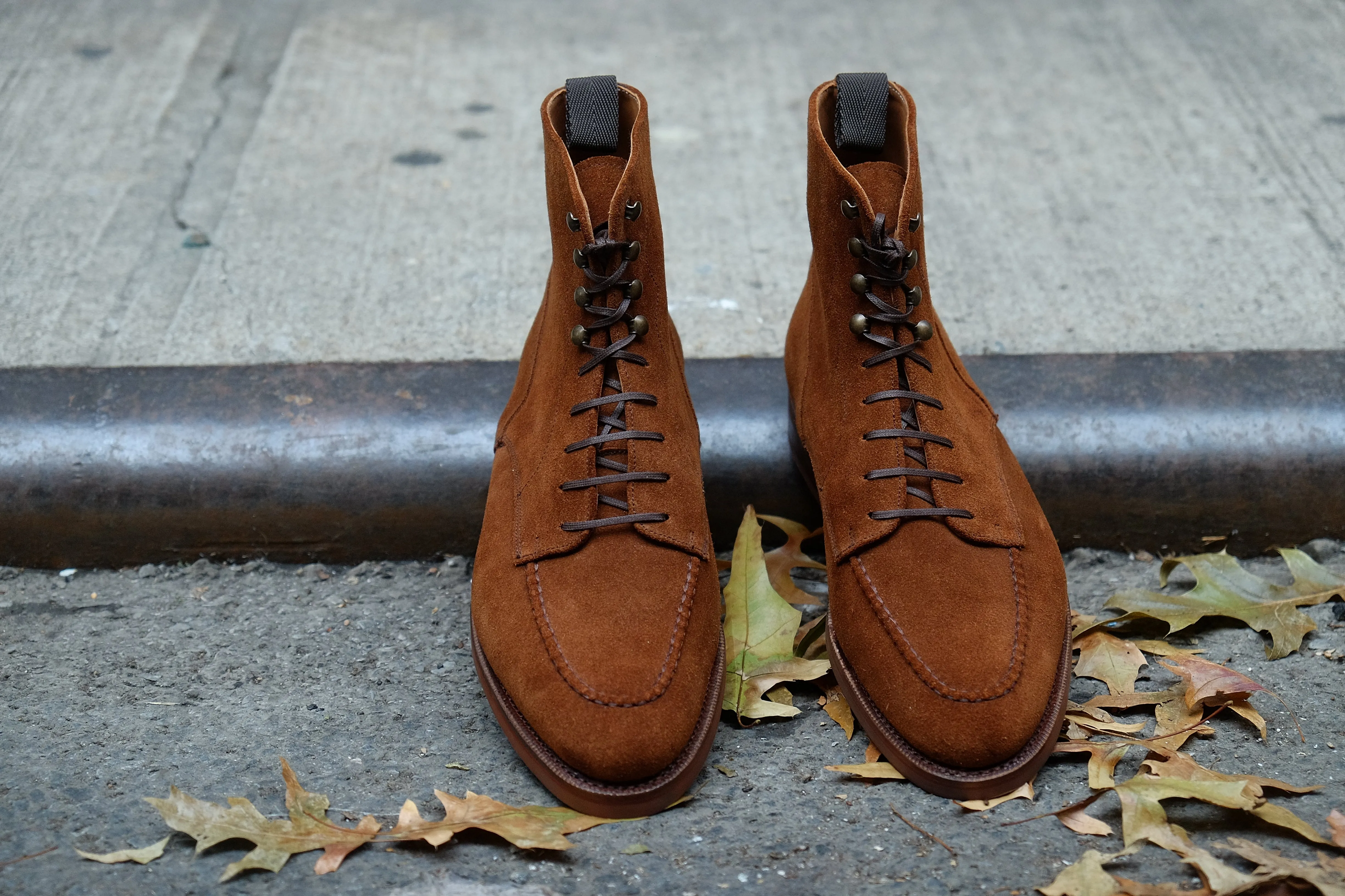 Bremerton - MTO - Snuff Suede - TMG Last - Single Brick Country Rubber Sole