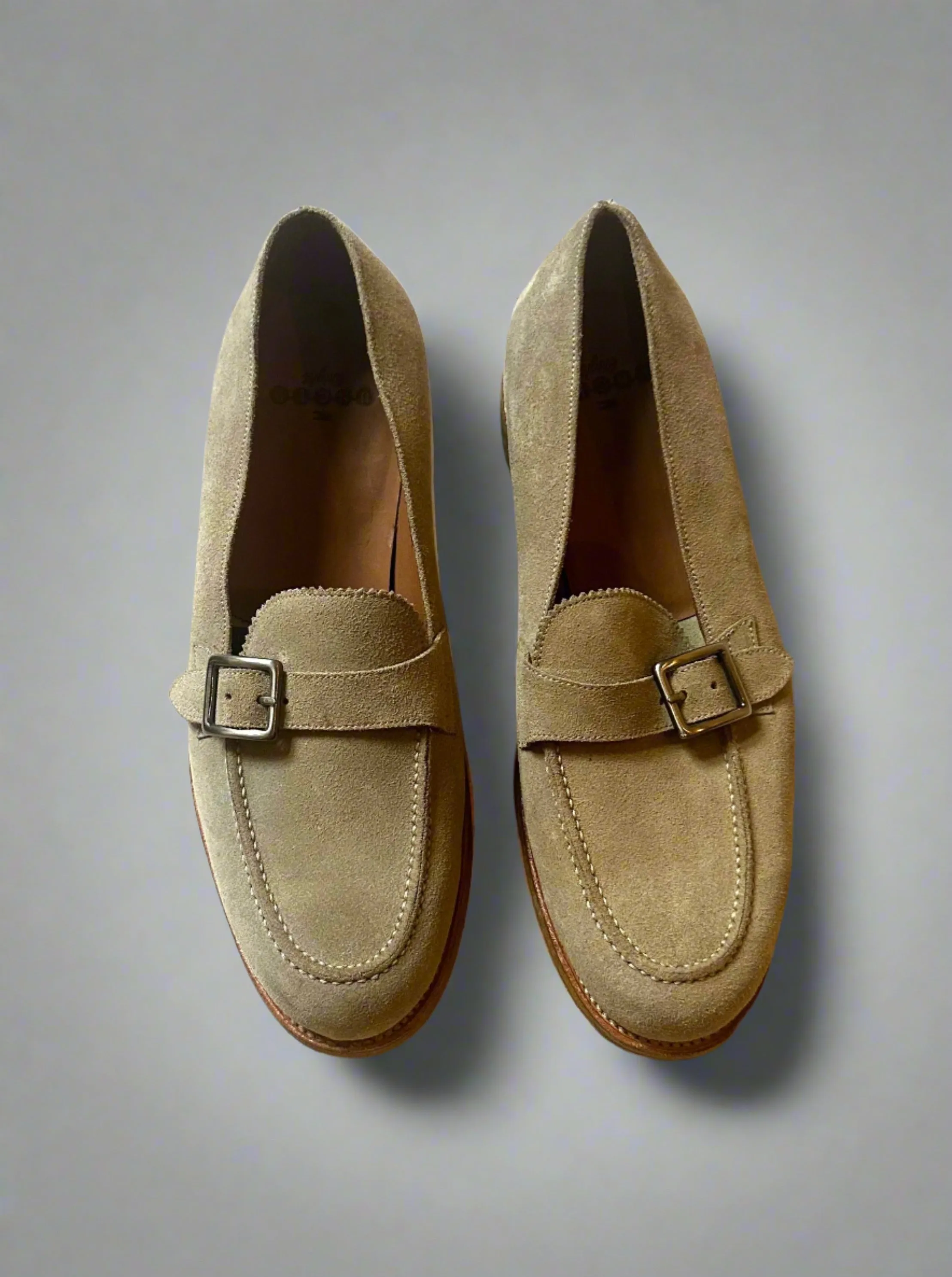 Bright Shoemakers, Crepe Loafer, Desert Suede (SAMPLE)