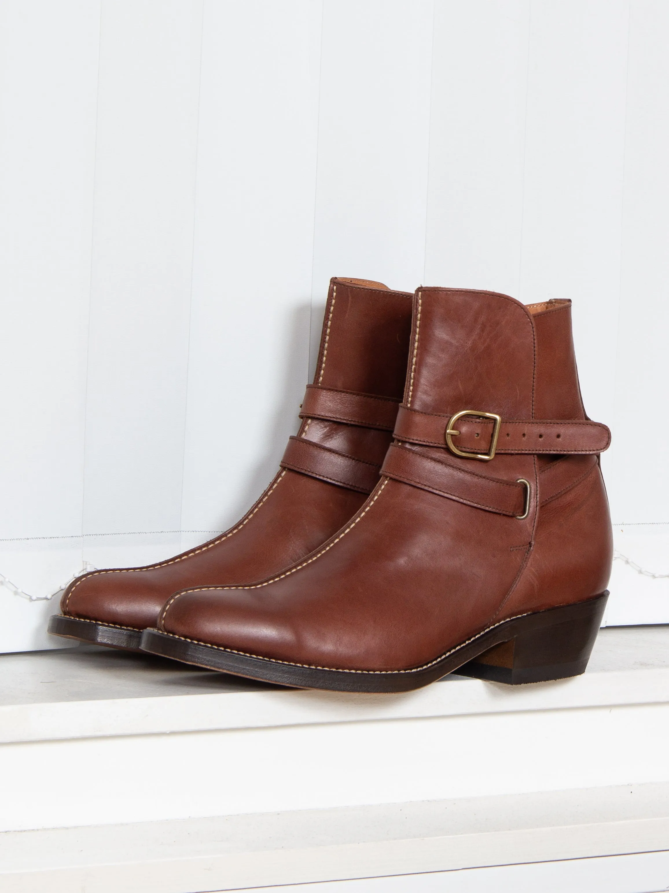 Bright Shoemakers, Jodhpur Boot, Walnut