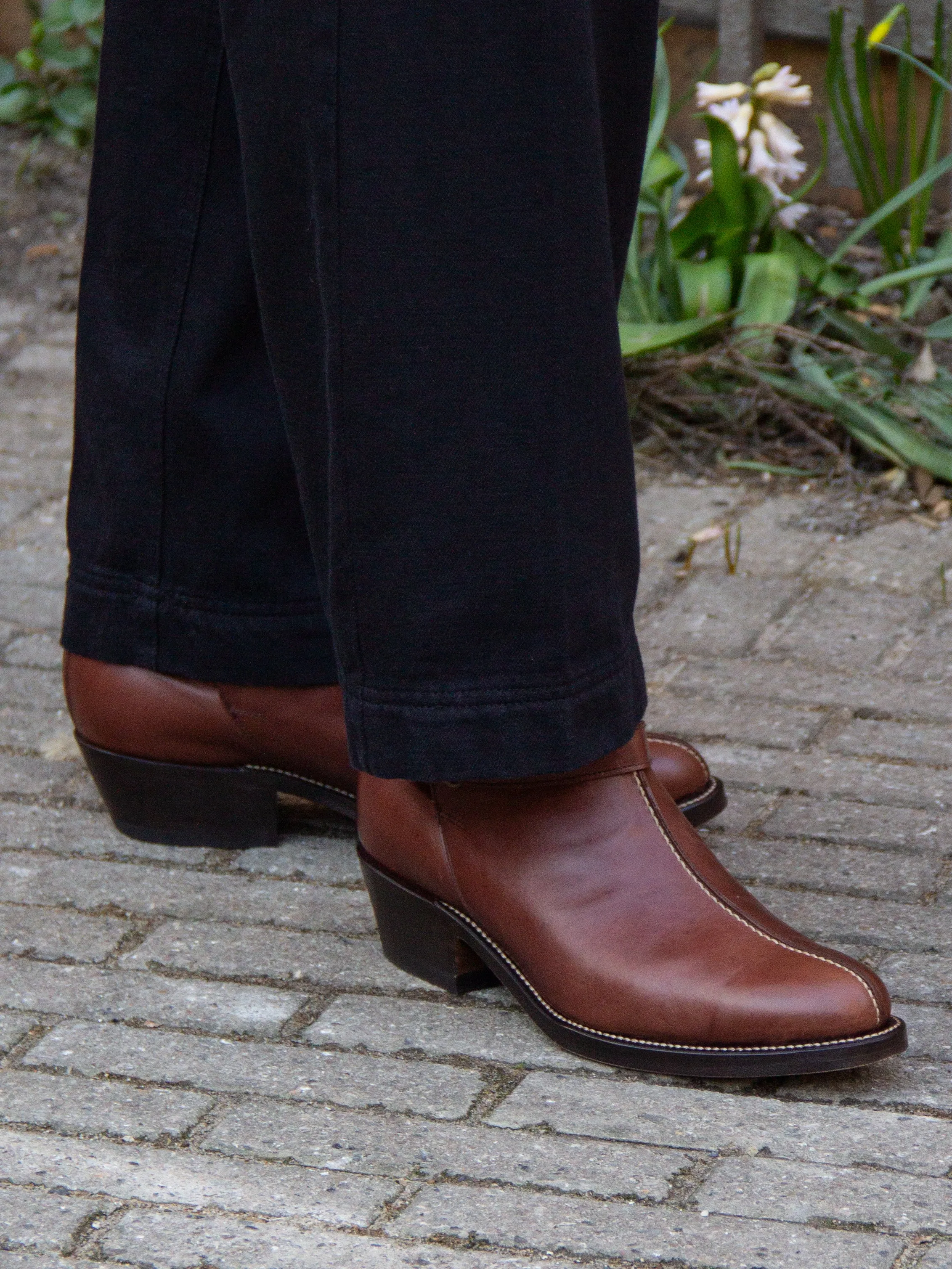 Bright Shoemakers, Jodhpur Boot, Walnut