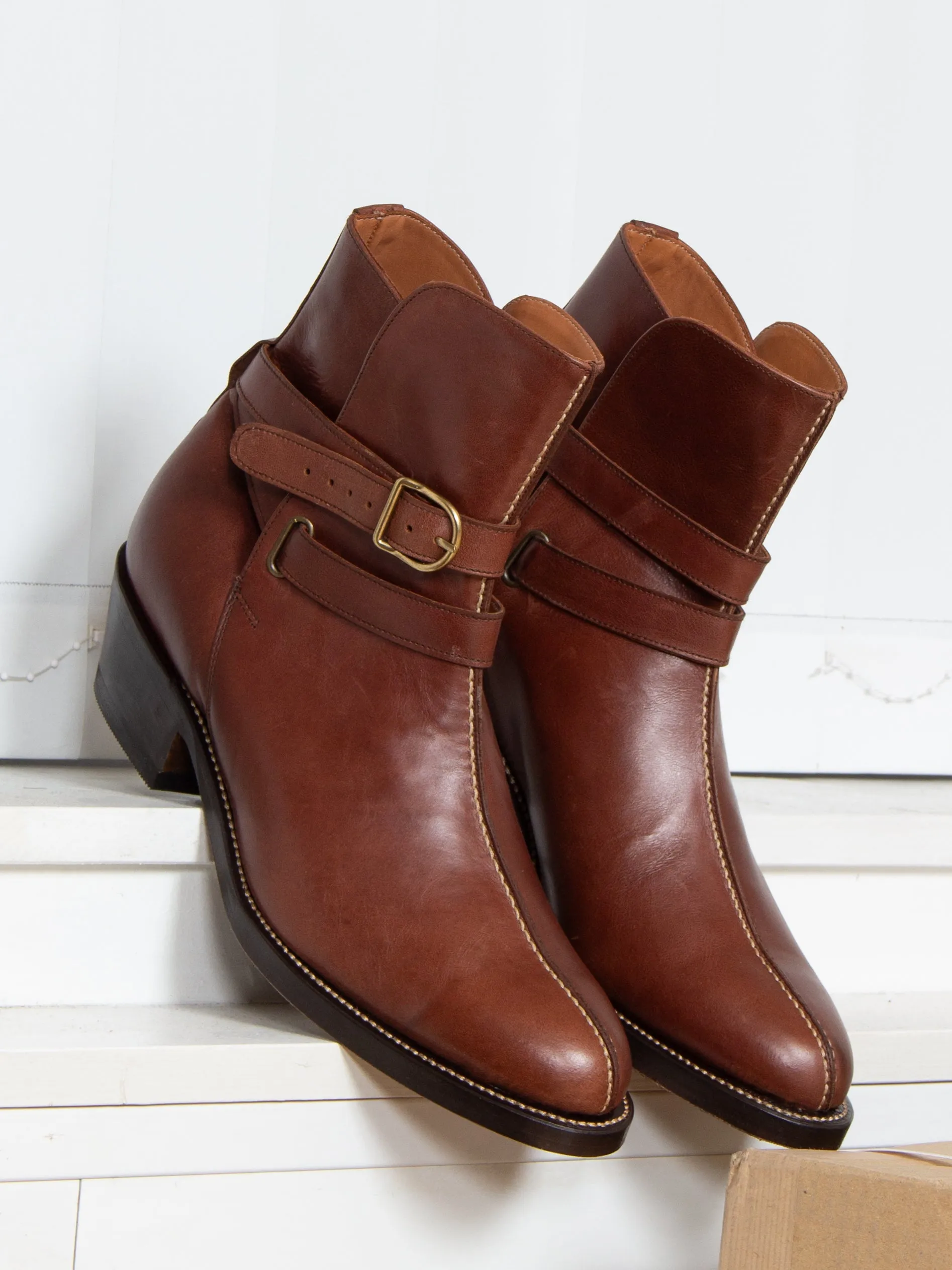 Bright Shoemakers, Jodhpur Boot, Walnut