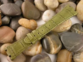 Capolavoro Military Green Alligator Leather Strap For Audemars Piguet Royal Oak