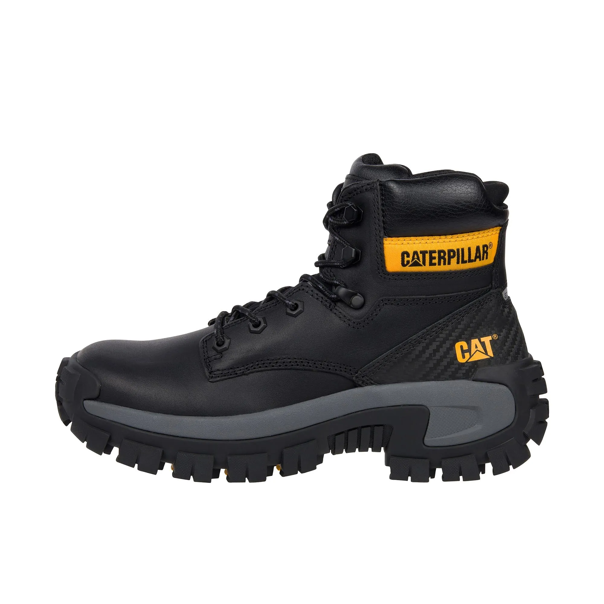 Caterpillar Invader Hi Steel Toe Black