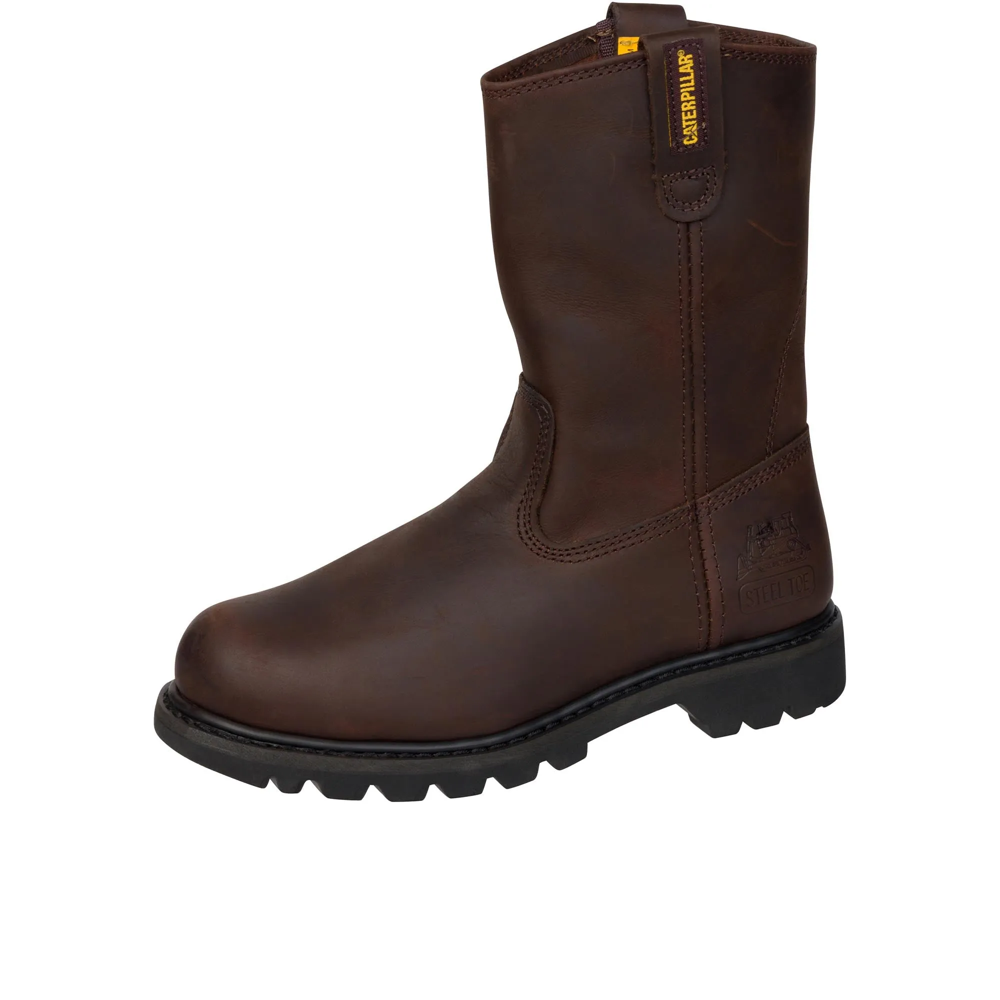 Caterpillar Revolver Steel Toe Dark Brown