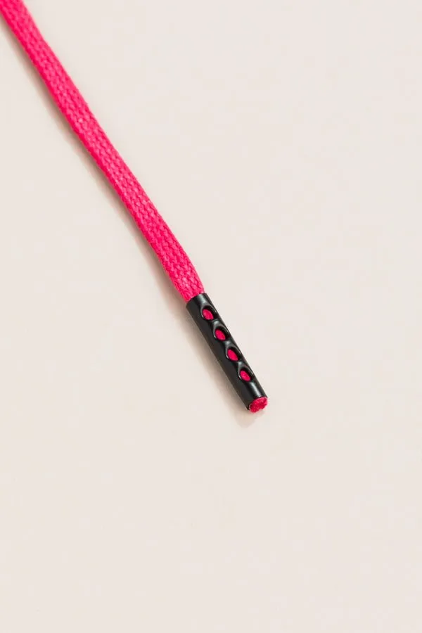 Cerise Pink | Round Waxed Shoelaces