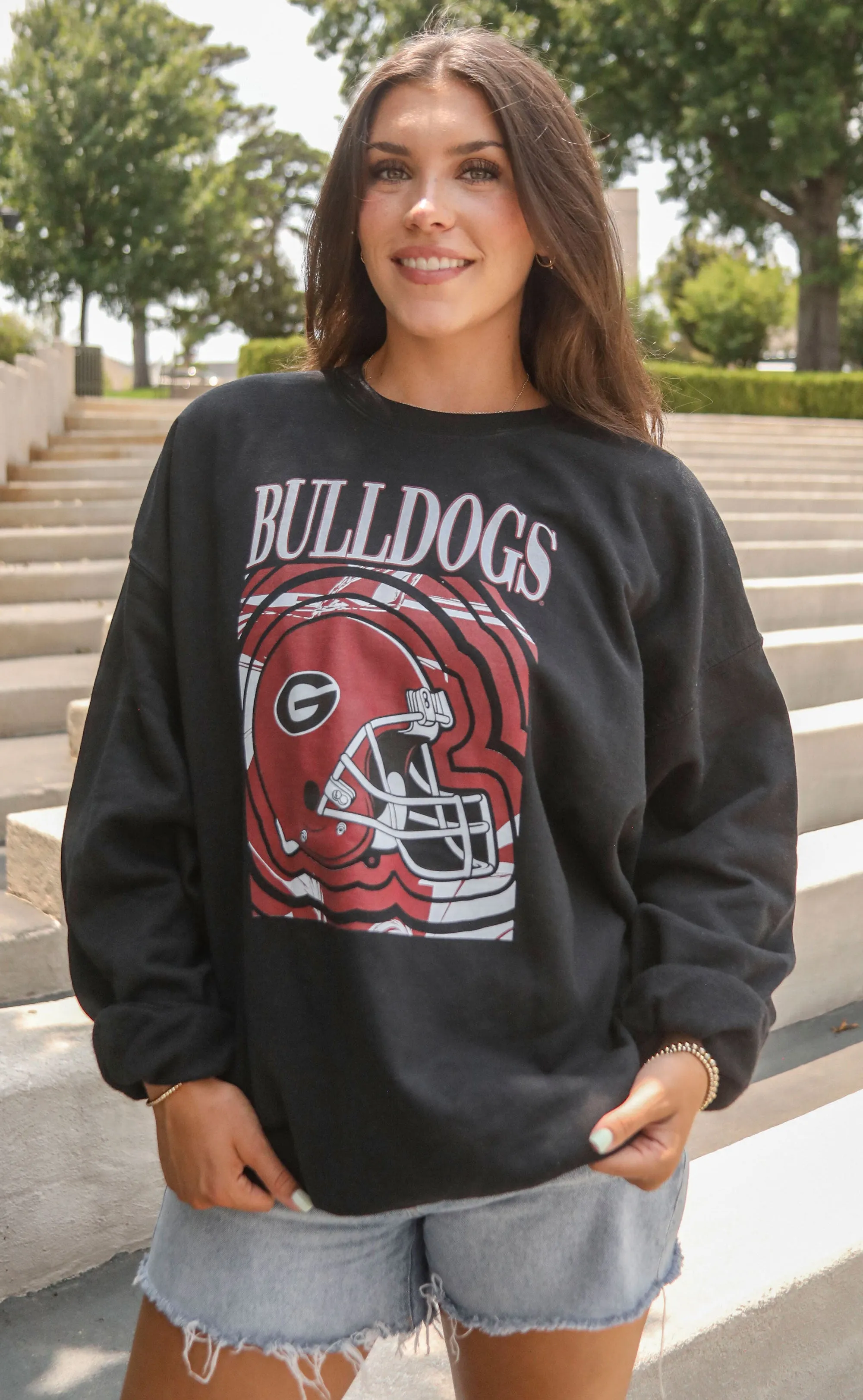 charlie southern: bulldogs band sweatshirt