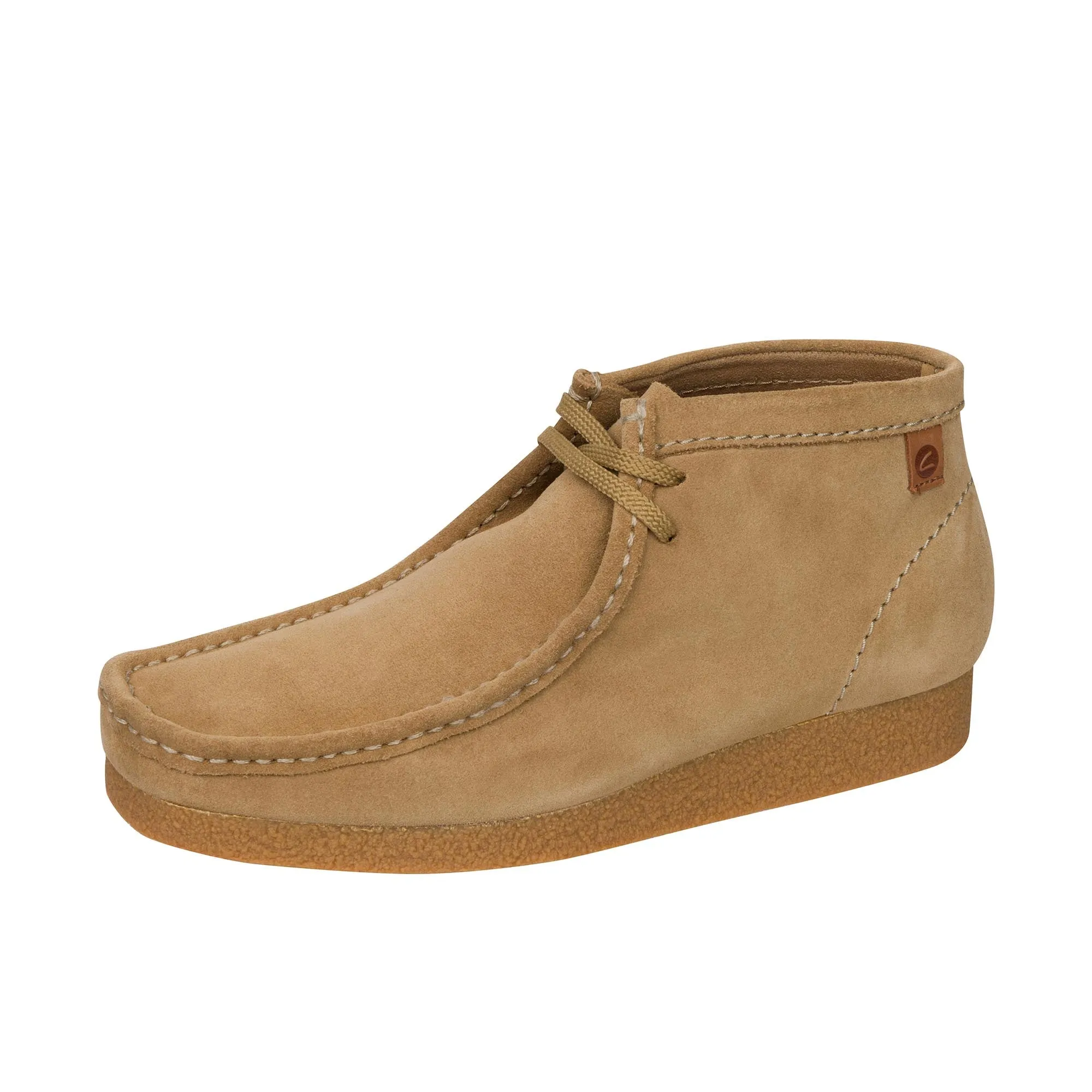 Clarks Shacre Boot Dark Sand Suede