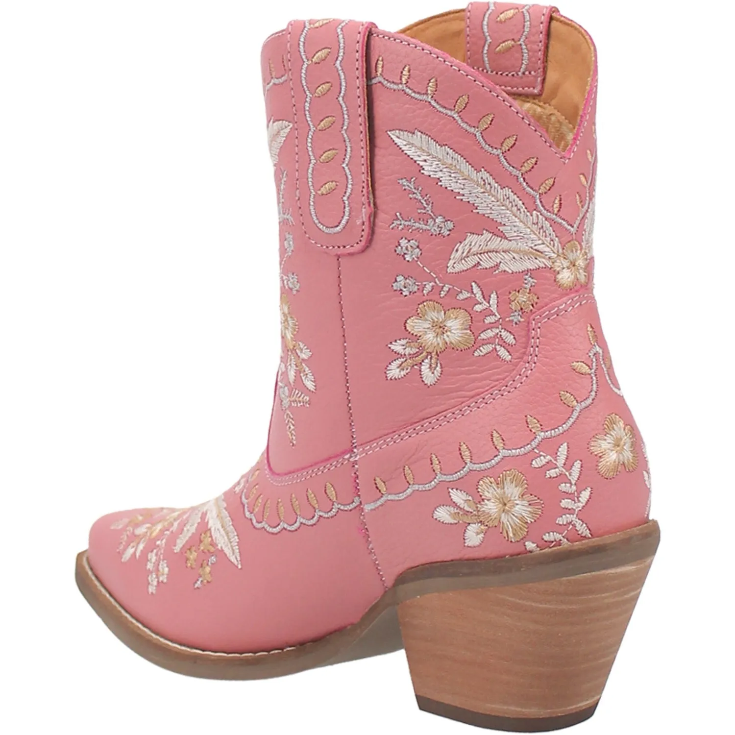 Dingo Primrose in Pink DI748 Ladies Ankle Boots