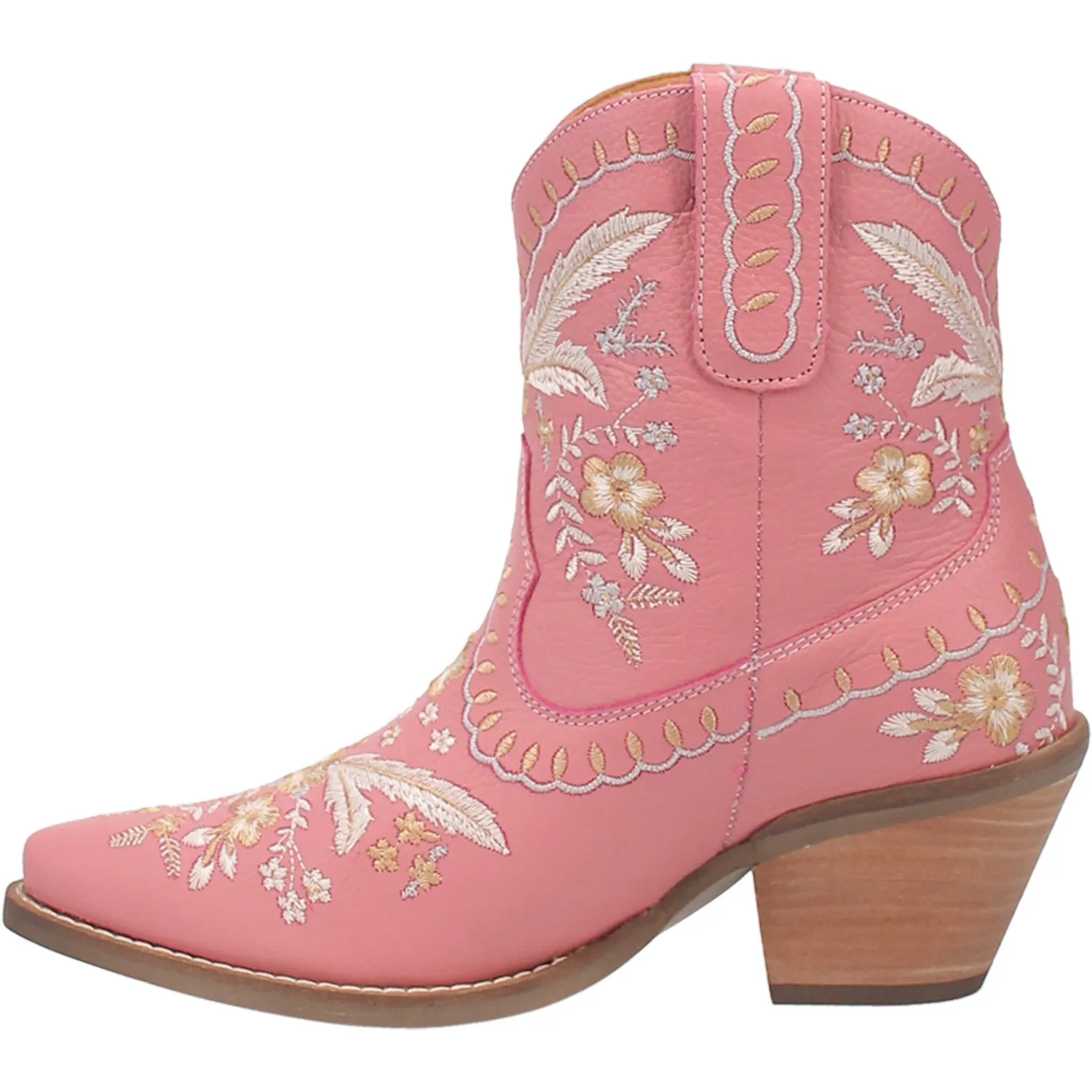 Dingo Primrose in Pink DI748 Ladies Ankle Boots