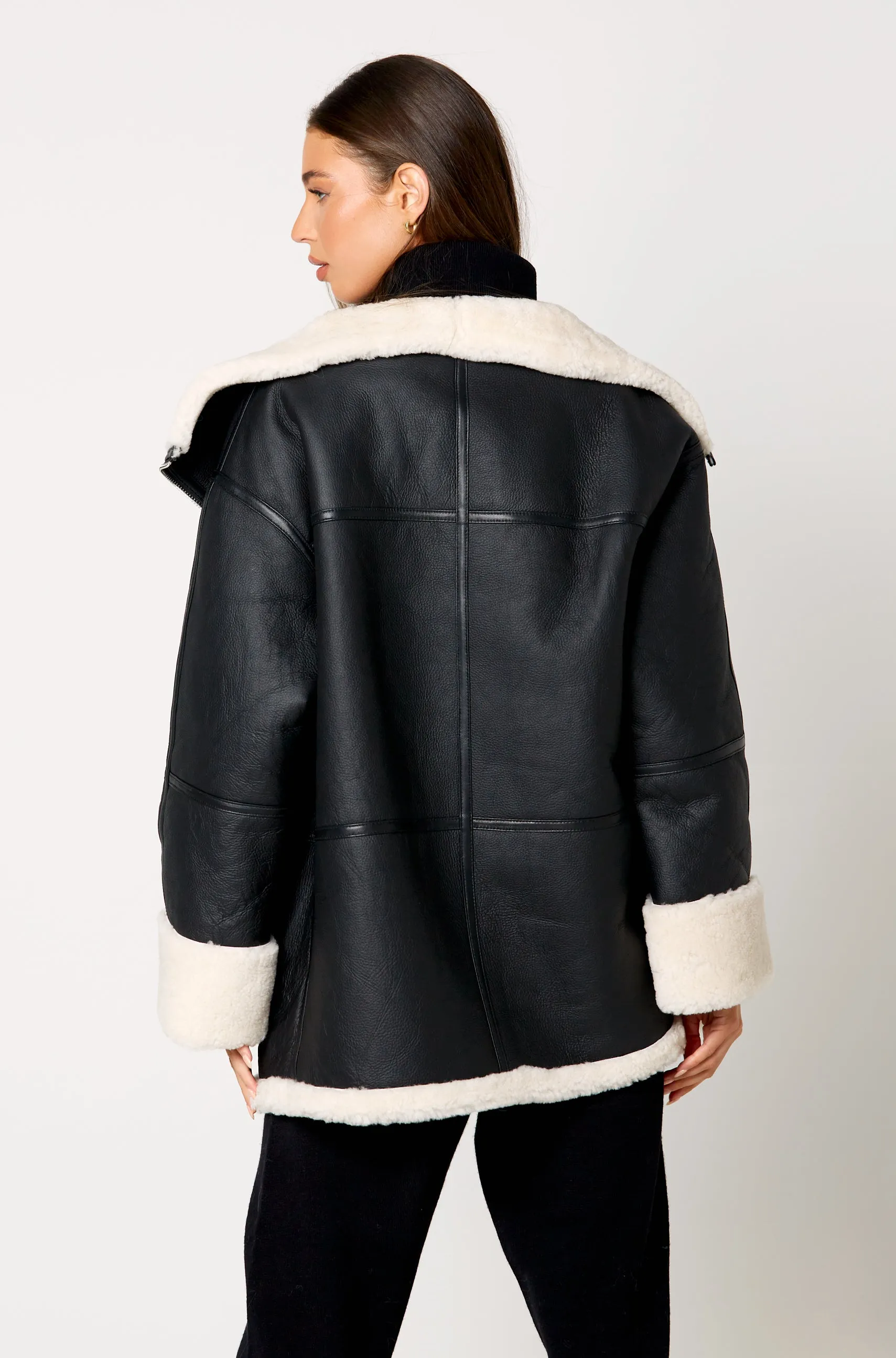 Donata Shearling Bomber