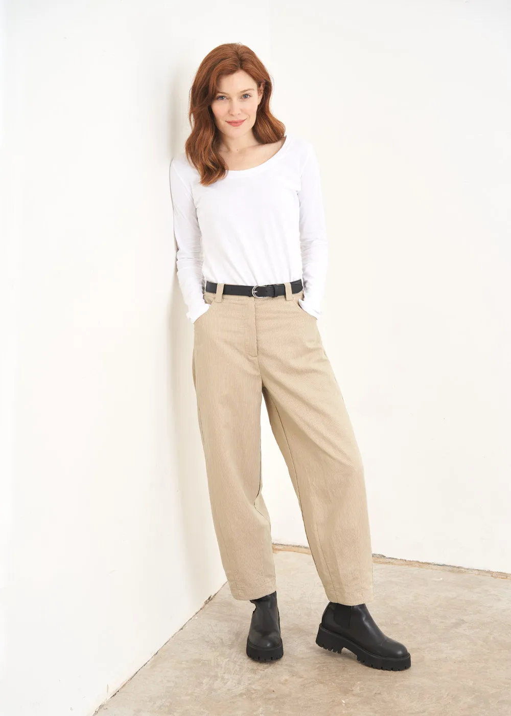 ELISE STRIPE TROUSER