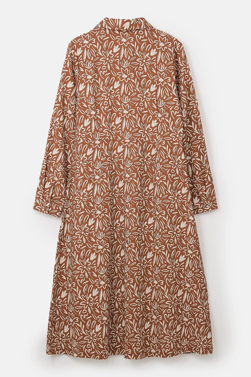 Elsie Dress - Rust Floral