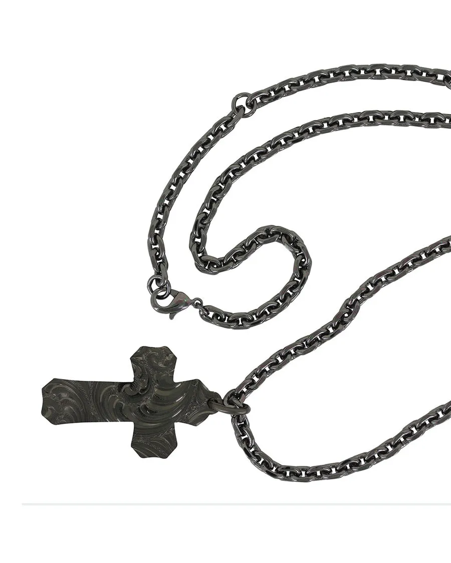 Faded Glory Cross Necklace