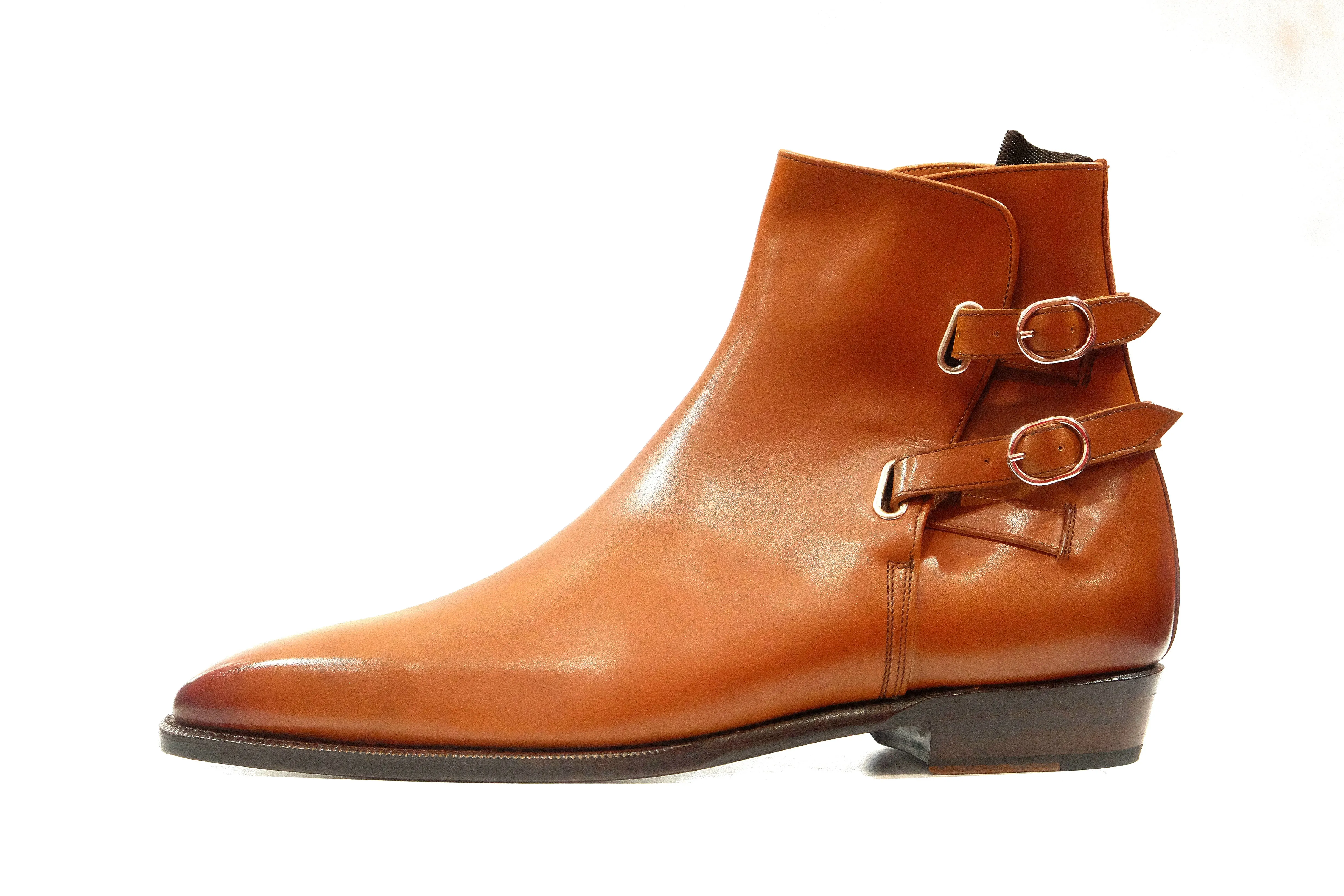 Genesee - MTO - Burnished Tan Calf - MGF Last - Single Leather Sole