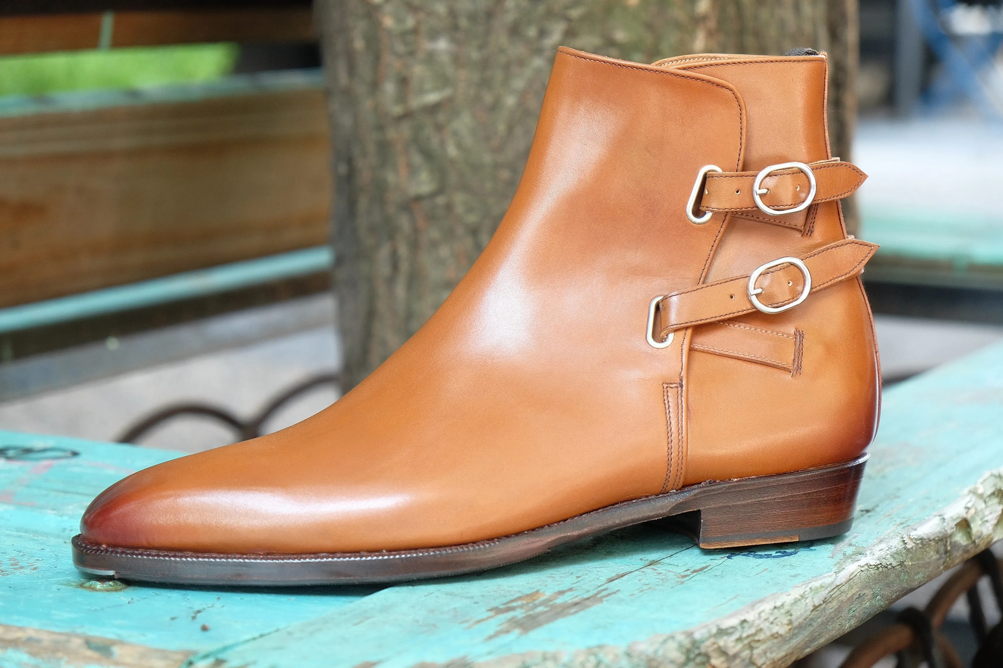 Genesee - MTO - Burnished Tan Calf - MGF Last - Single Leather Sole