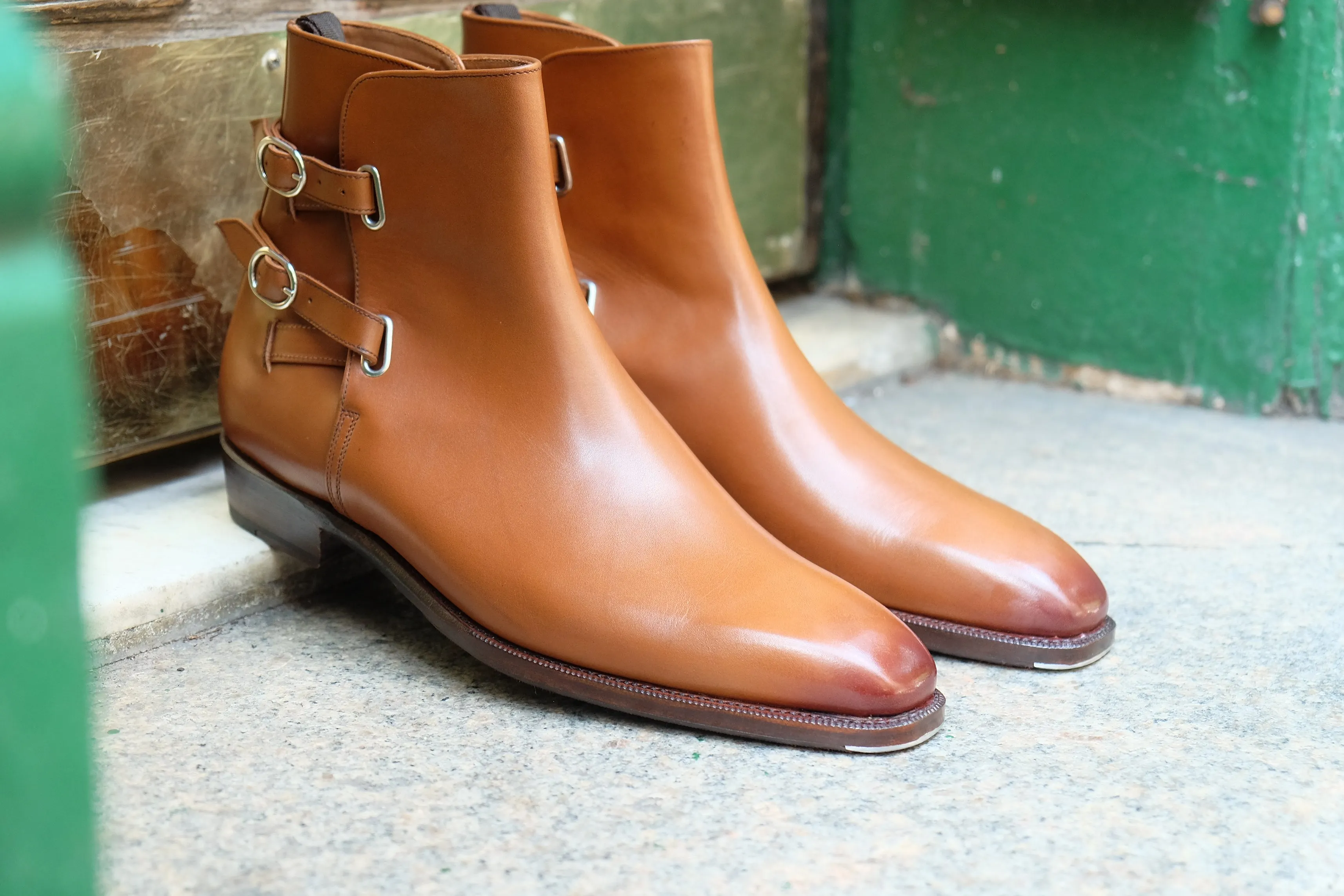 Genesee - MTO - Burnished Tan Calf - MGF Last - Single Leather Sole