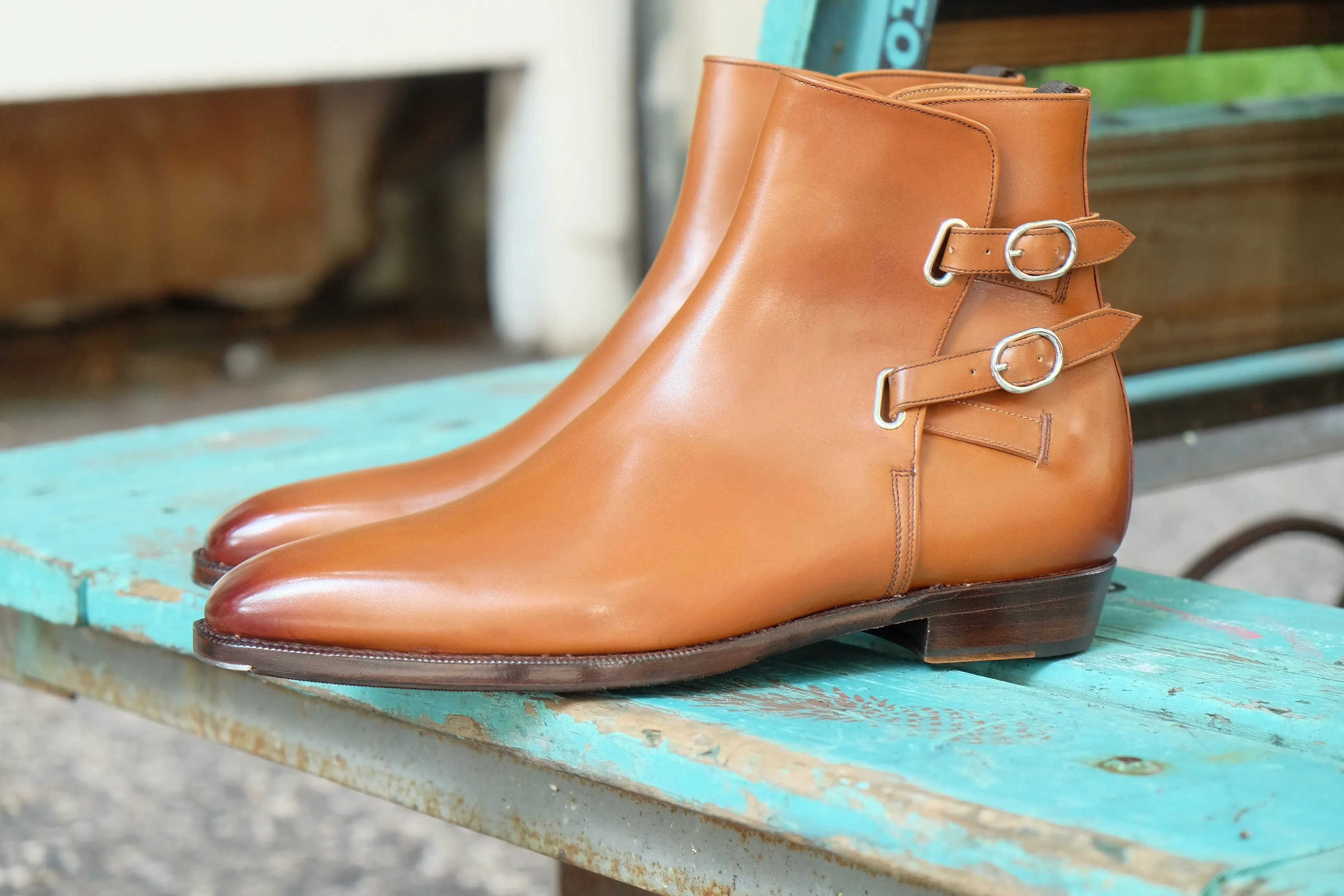 Genesee - MTO - Burnished Tan Calf - MGF Last - Single Leather Sole