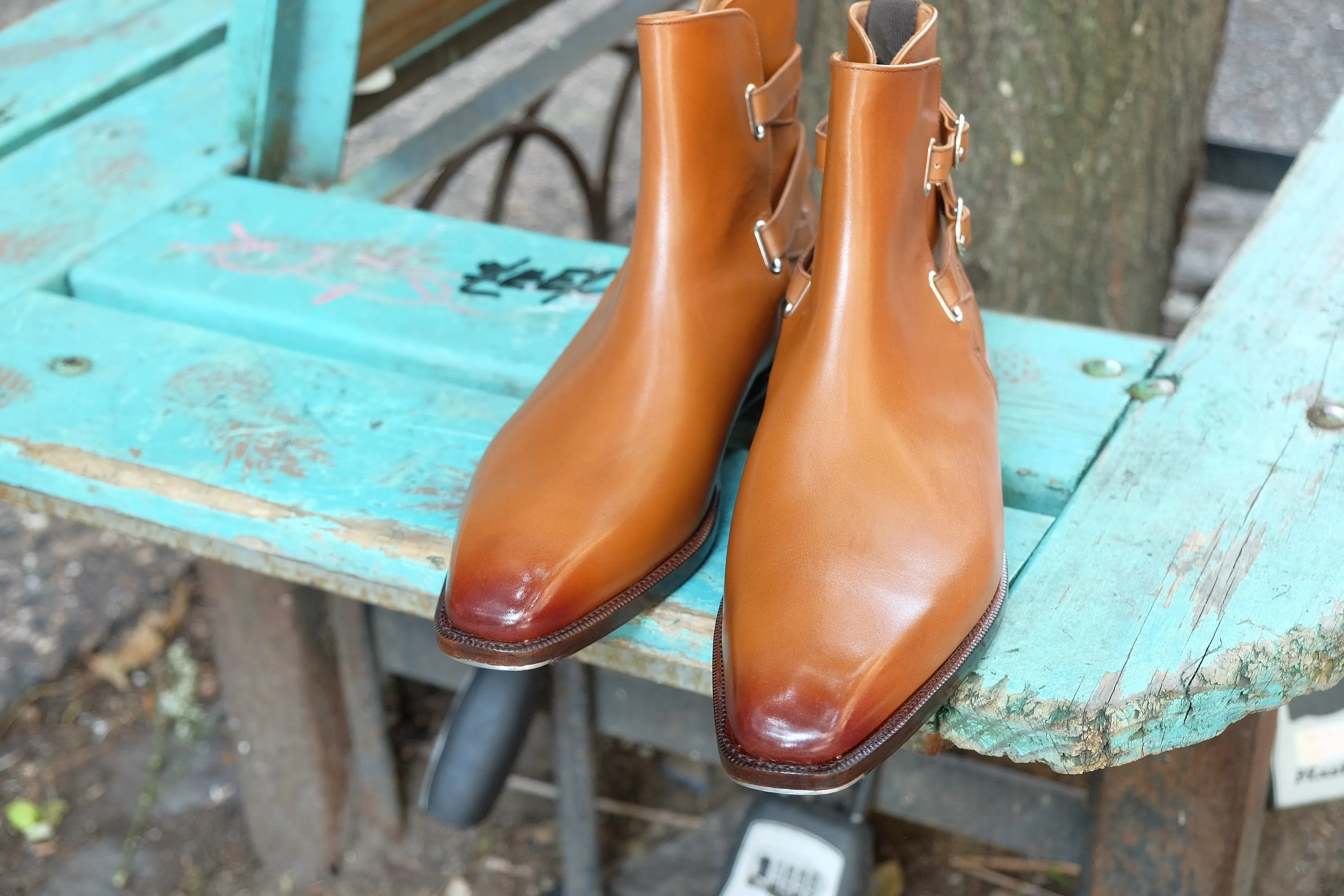 Genesee - MTO - Burnished Tan Calf - MGF Last - Single Leather Sole