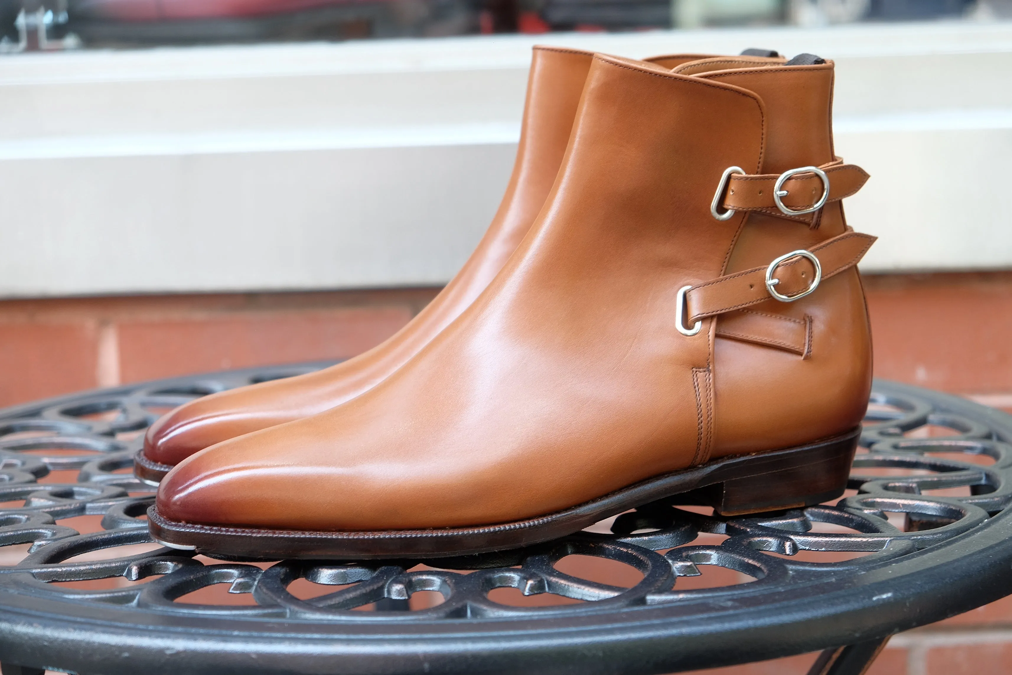 Genesee - MTO - Burnished Tan Calf - MGF Last - Single Leather Sole